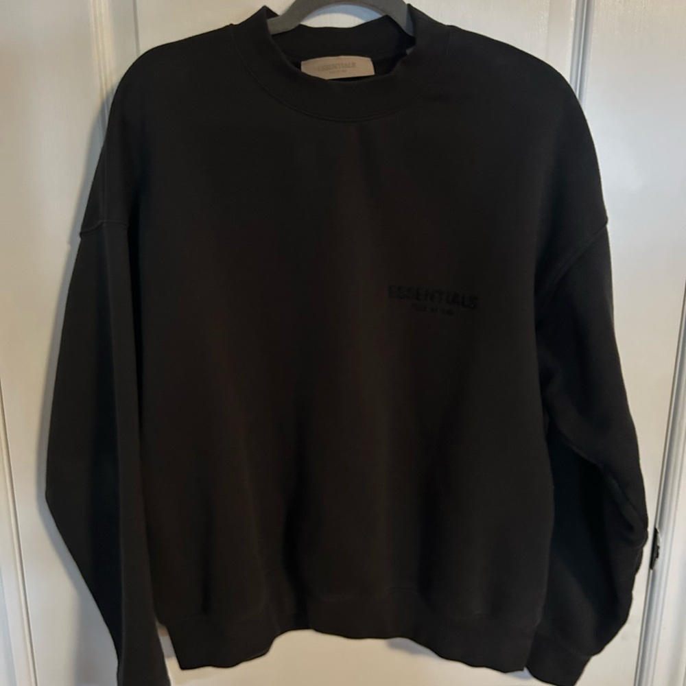 Essentials Black Men's Sweater